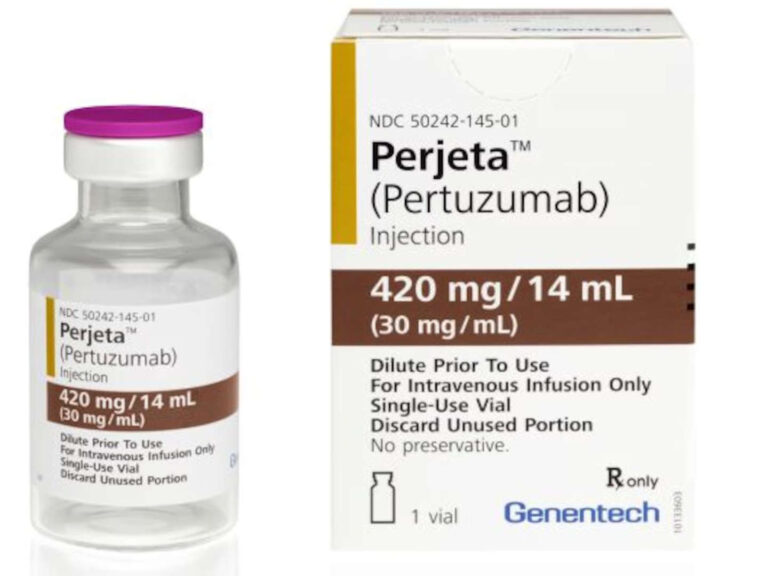 Alerta Sanitaria: Detectan lote falsificado del medicamento oncológico Perjeta® (Pertuzumab)